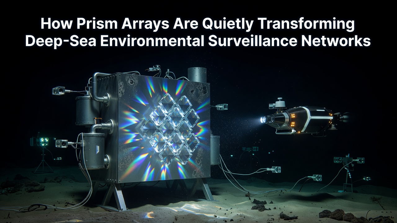 Prism Arrays Enhance Precision in Deep-Sea Environmental Surveillance Networks